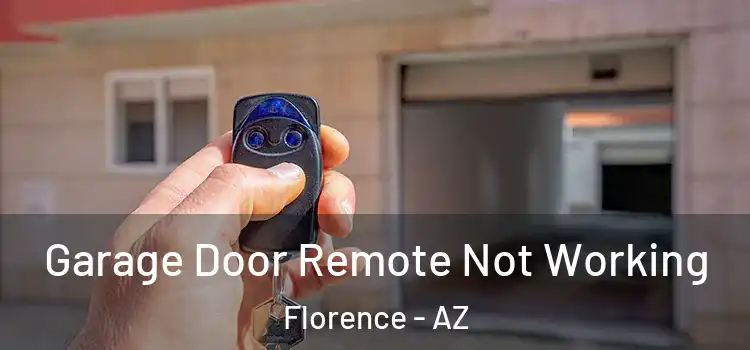  Garage Door Remote Not Working Florence - AZ