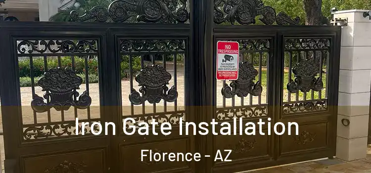  Iron Gate Installation Florence - AZ